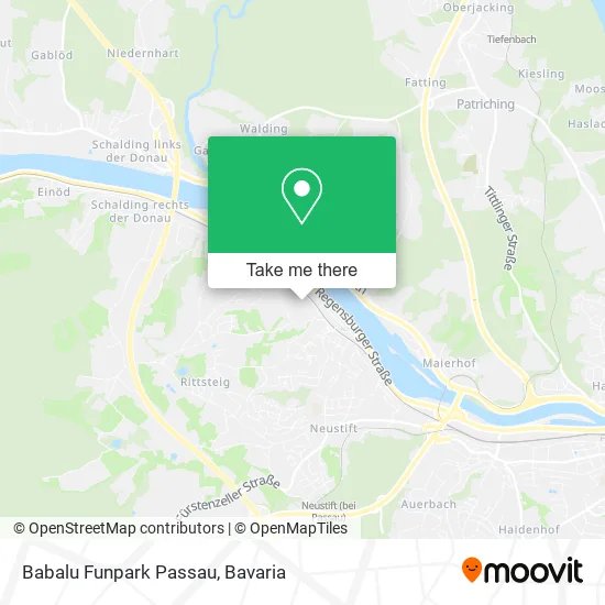 Карта Babalu Funpark Passau