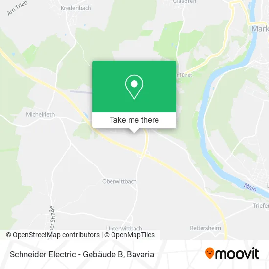 Карта Schneider Electric - Gebäude B
