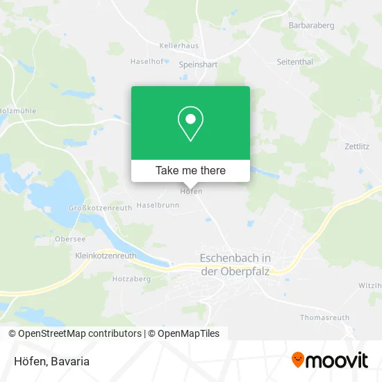 Карта Höfen