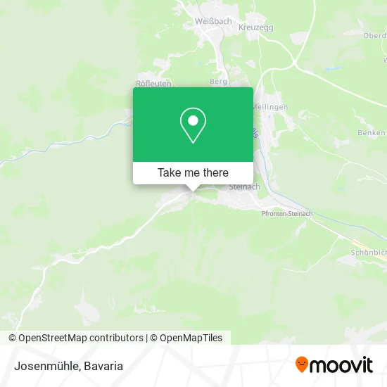 Карта Josenmühle