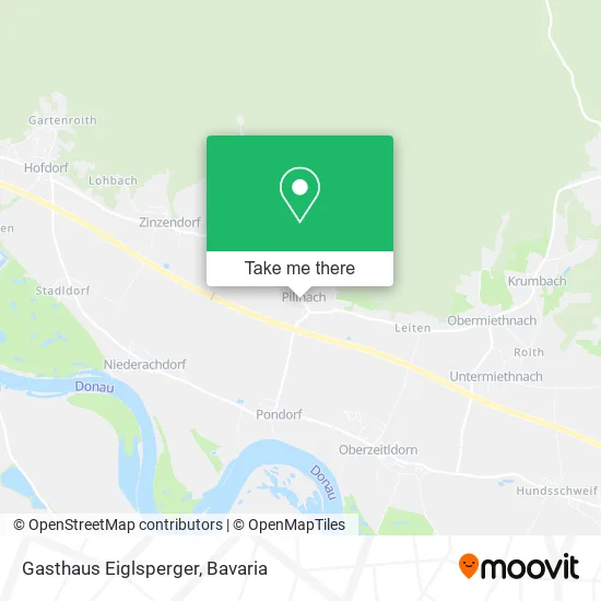 Карта Gasthaus Eiglsperger