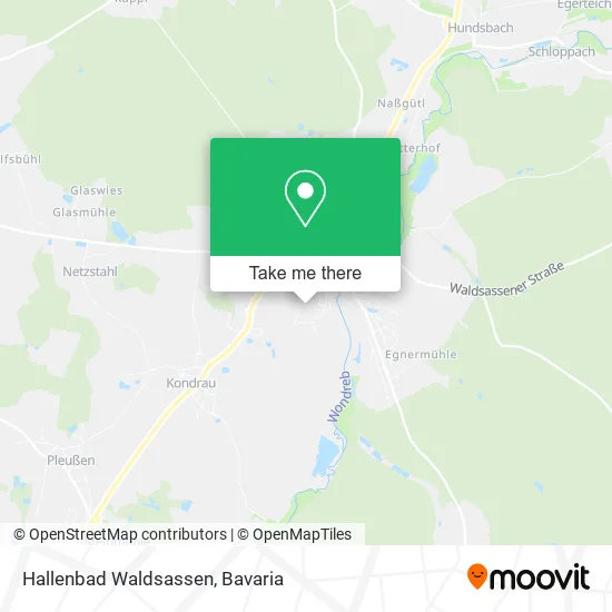 Карта Hallenbad Waldsassen