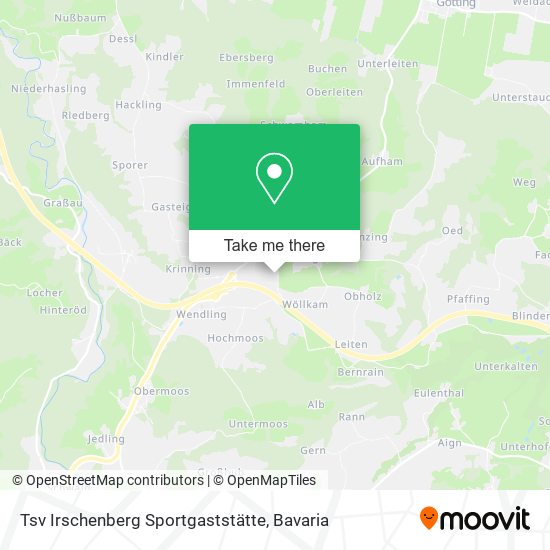 Tsv Irschenberg Sportgaststätte map