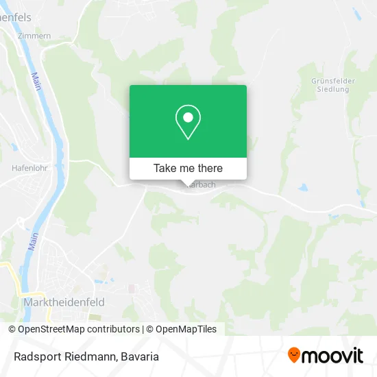 Radsport Riedmann map