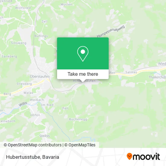 Карта Hubertusstube