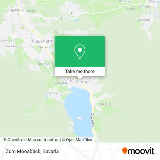 Карта Zum Moosbäck