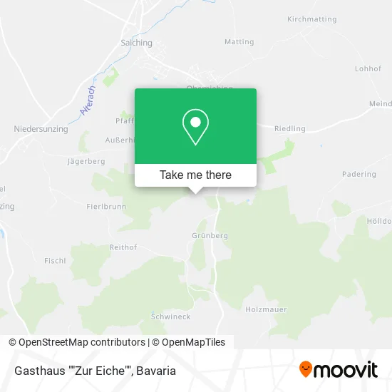 Карта Gasthaus ""Zur Eiche""