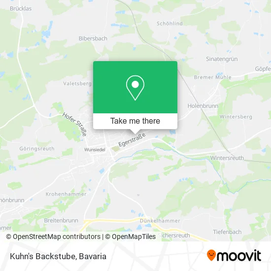 Карта Kuhn's Backstube