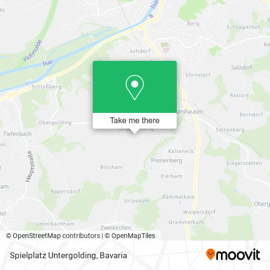Карта Spielplatz Untergolding