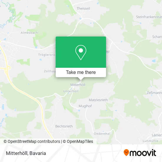 Карта Mitterhöll