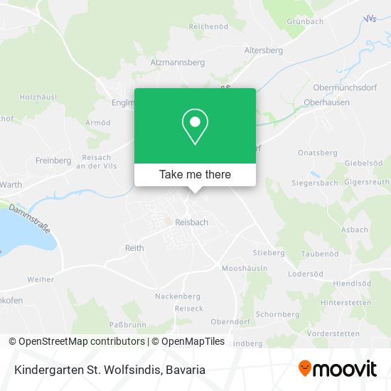 Kindergarten St. Wolfsindis map