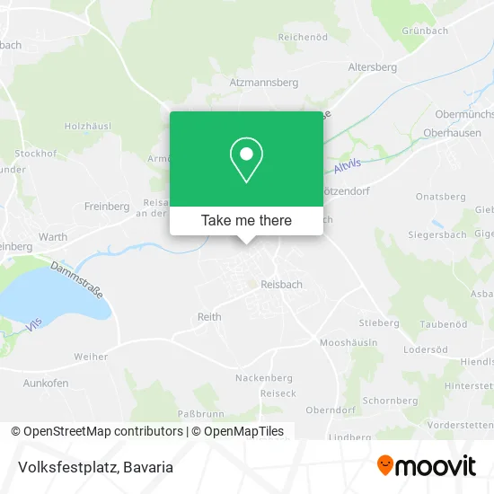 Карта Volksfestplatz