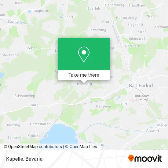 Kapelle map