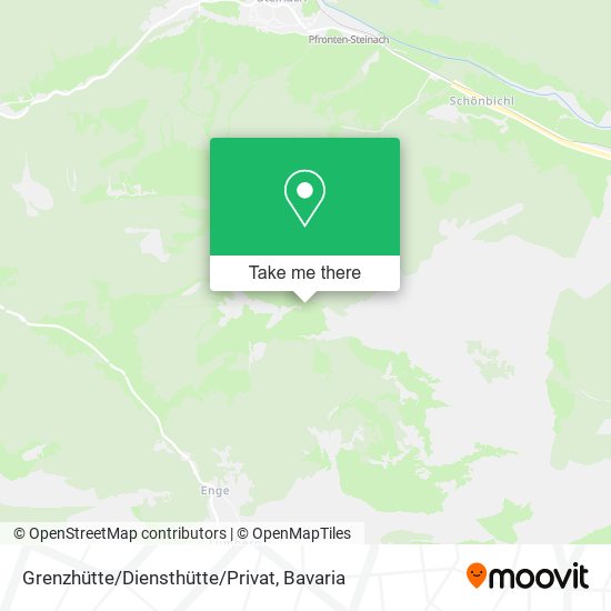 Grenzhütte/Diensthütte/Privat map