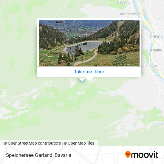 Карта Speichersee Garland