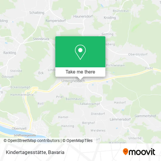 Карта Kindertagesstätte