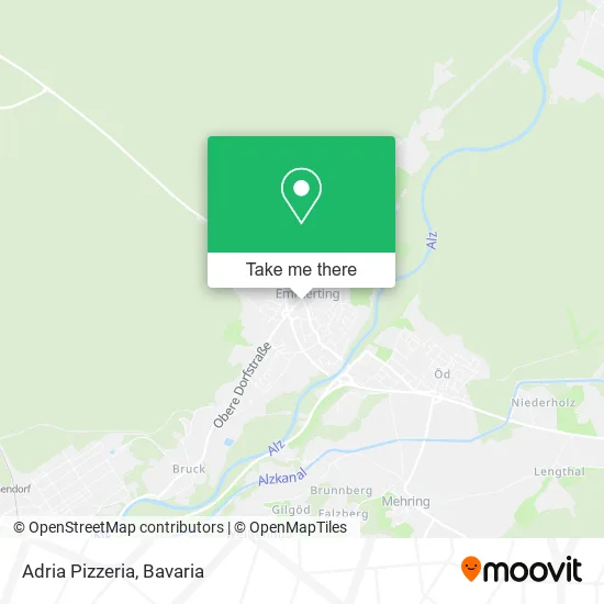 Карта Adria Pizzeria