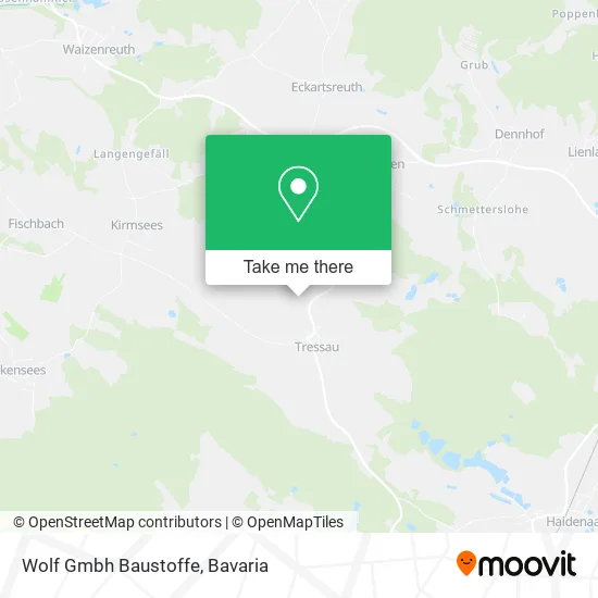Карта Wolf Gmbh Baustoffe