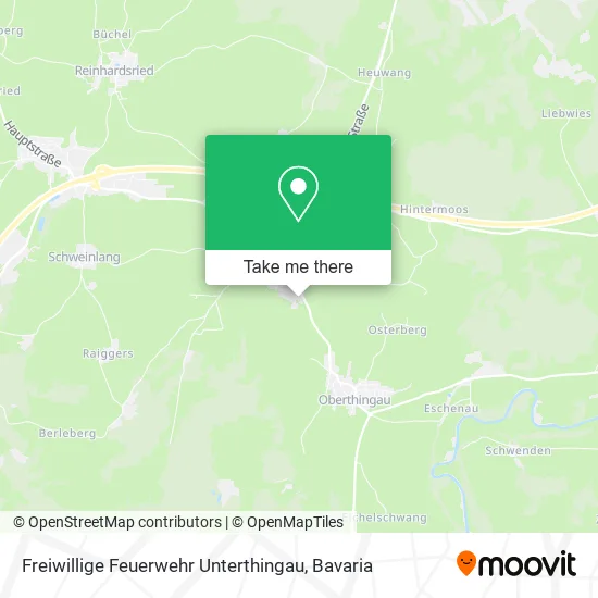 Карта Freiwillige Feuerwehr Unterthingau