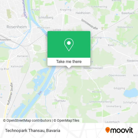 Карта Technopark Thansau