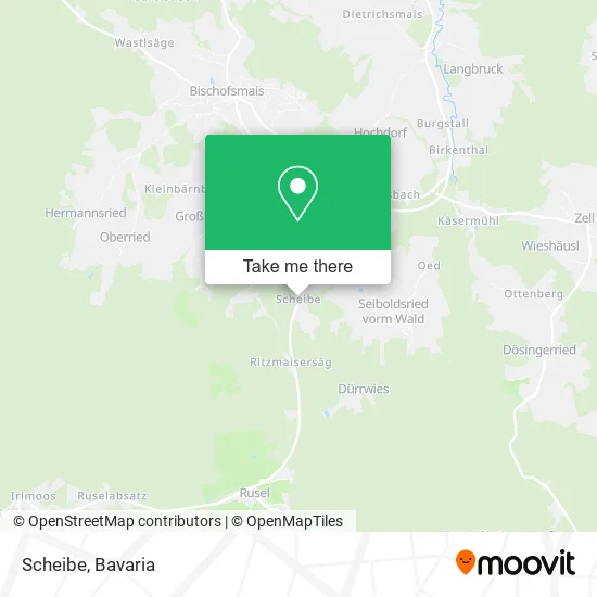 Карта Scheibe