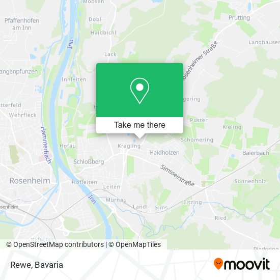 Rewe map