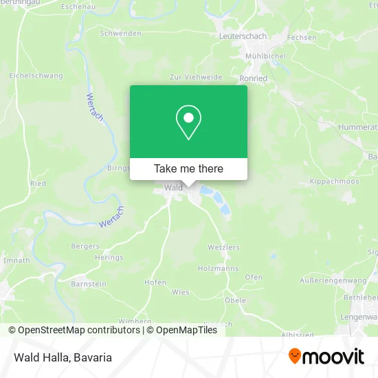 Карта Wald Halla