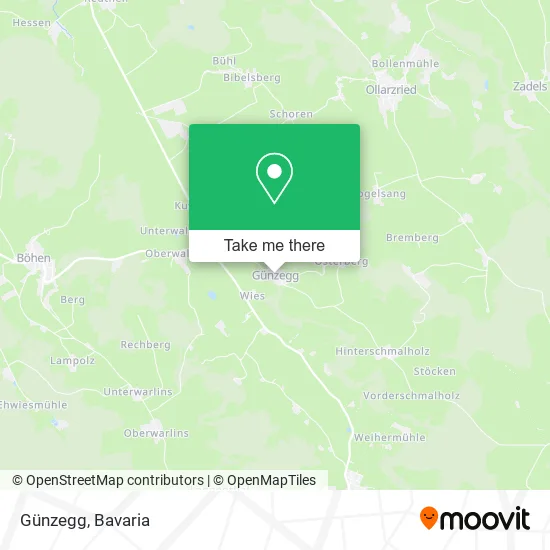 Карта Günzegg