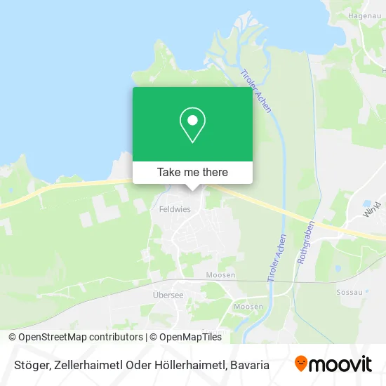 Карта Stöger, Zellerhaimetl Oder Höllerhaimetl