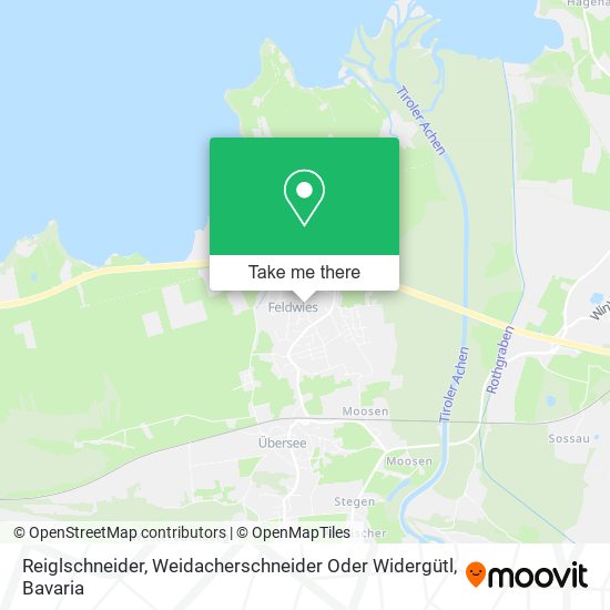 Reiglschneider, Weidacherschneider Oder Widergütl map