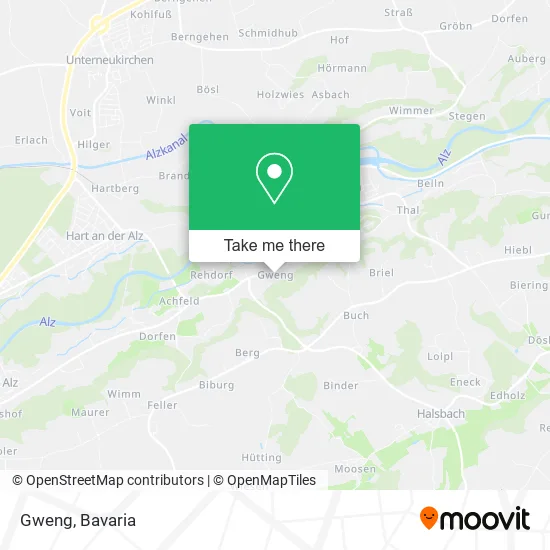 Карта Gweng