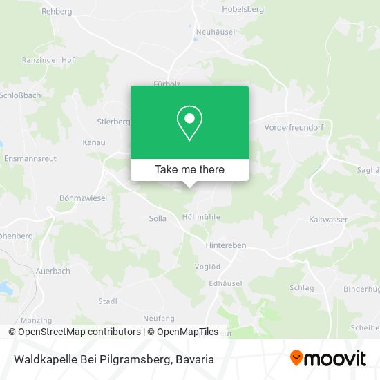 Waldkapelle Bei Pilgramsberg map