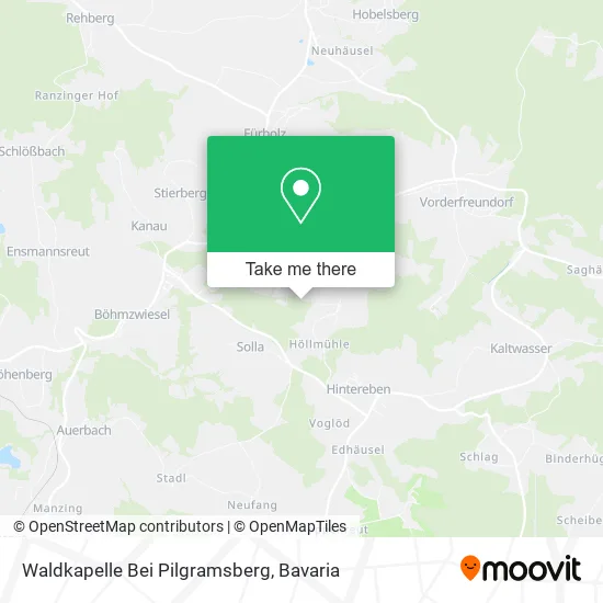 Карта Waldkapelle Bei Pilgramsberg