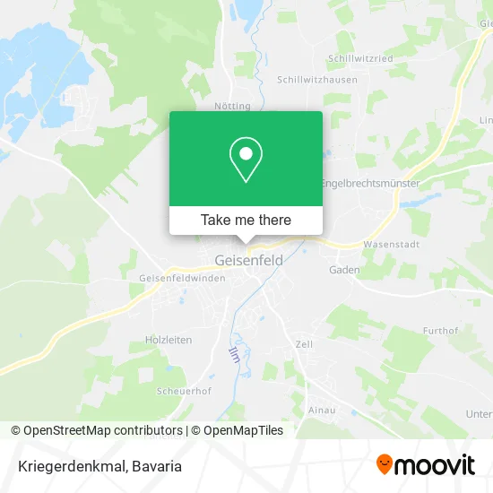 Карта Kriegerdenkmal