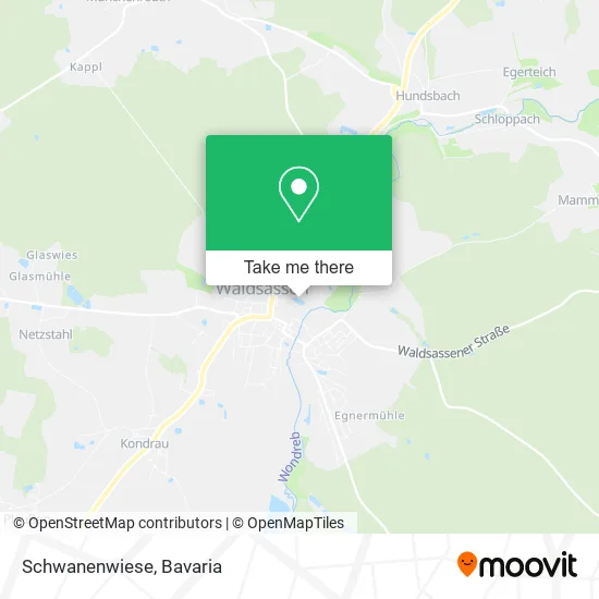 Карта Schwanenwiese