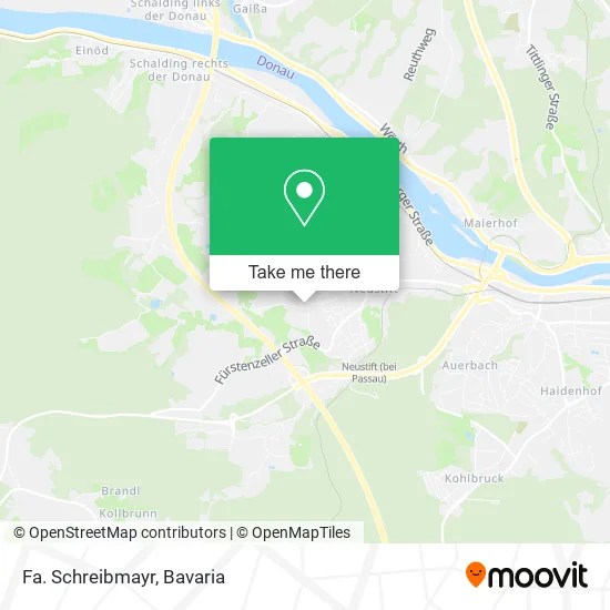 Карта Fa. Schreibmayr