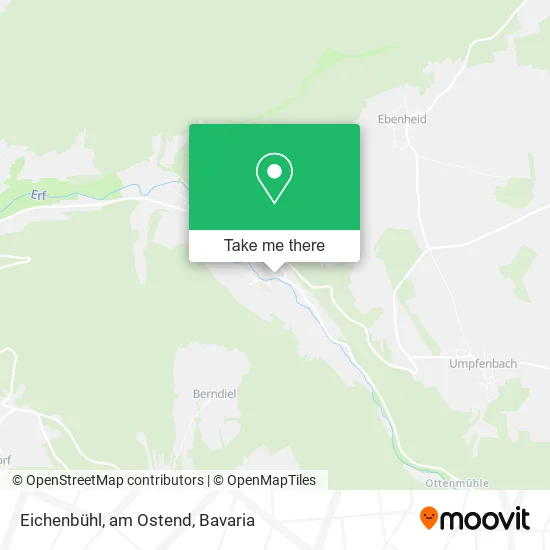 Карта Eichenbühl, am Ostend