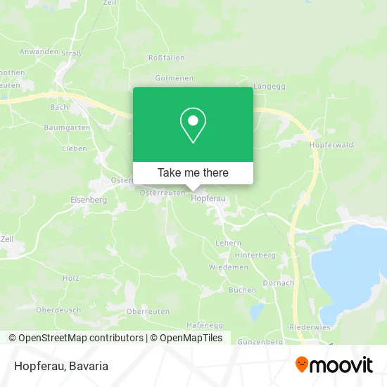 Карта Hopferau