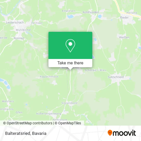 Карта Balteratsried