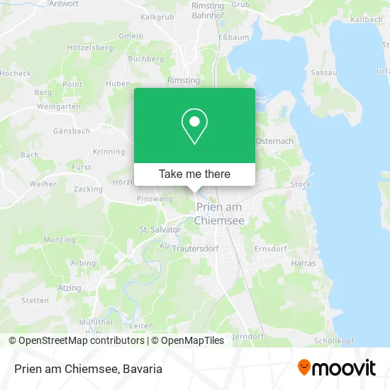 Prien am Chiemsee map