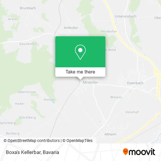 Карта Boxa's Kellerbar