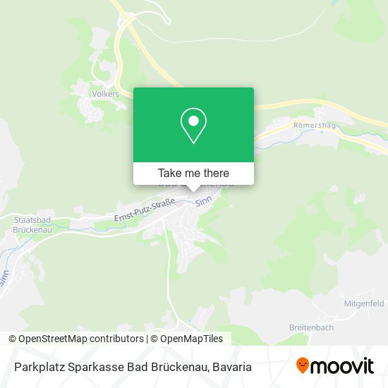 Parkplatz Sparkasse Bad Brückenau map