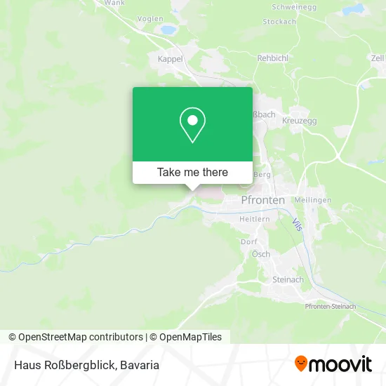 Карта Haus Roßbergblick