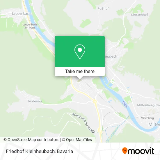 Карта Friedhof Kleinheubach