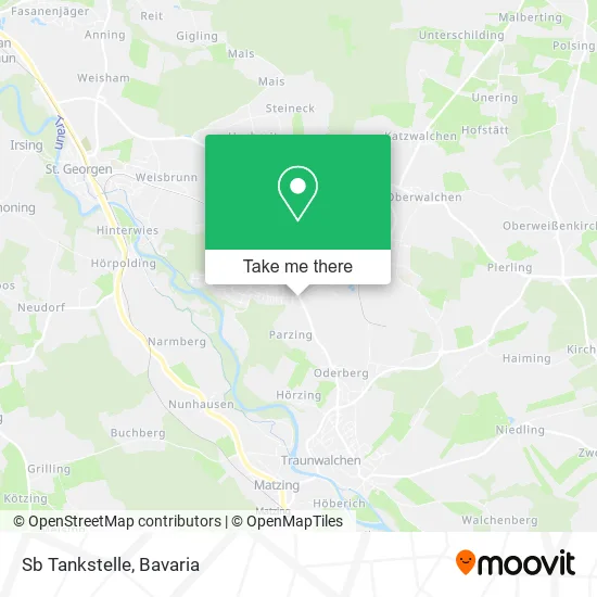 Карта Sb Tankstelle