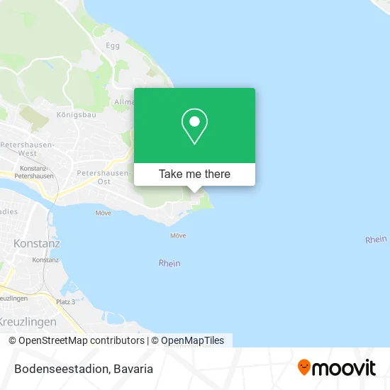 Карта Bodenseestadion