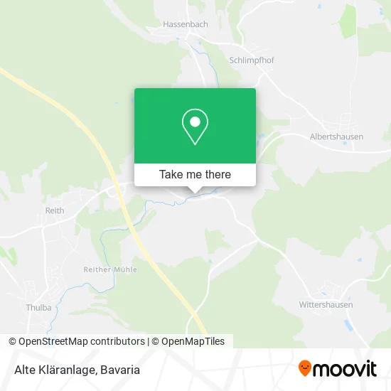 Карта Alte Kläranlage