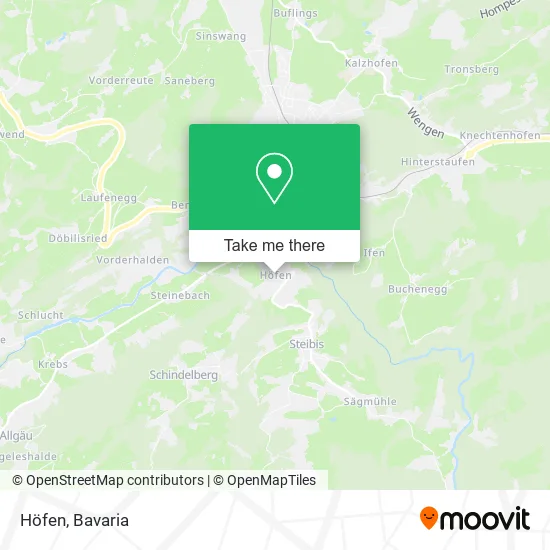 Карта Höfen