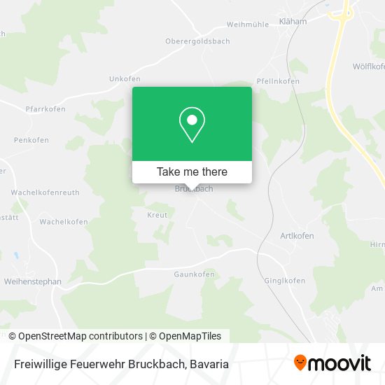 Freiwillige Feuerwehr Bruckbach map