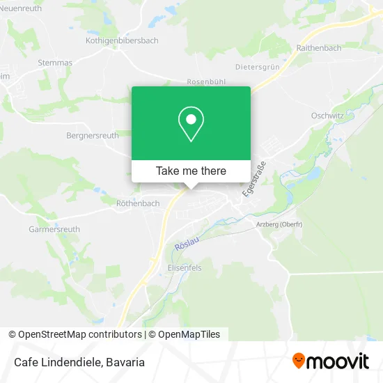 Карта Cafe Lindendiele